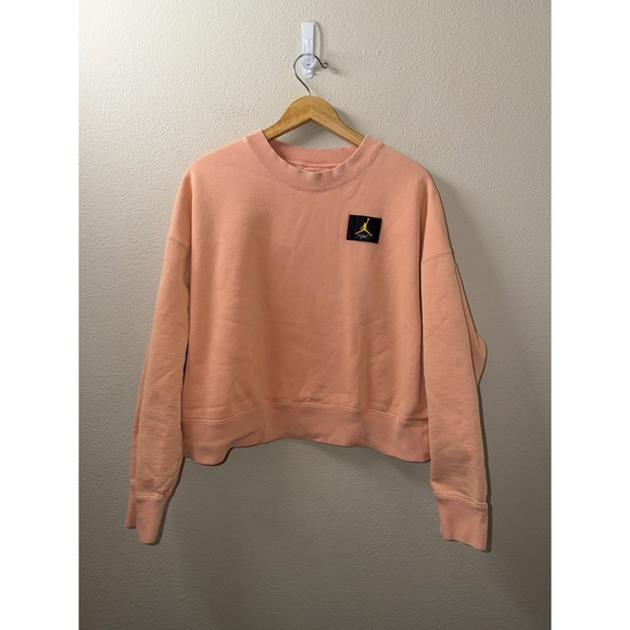 Jordan Tops - Women's Air Jordan Cropped Crewneck Size Large